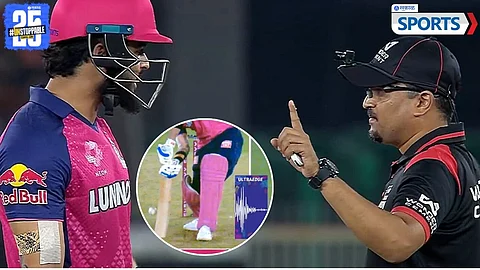Riyan Parag Wicket Controversy