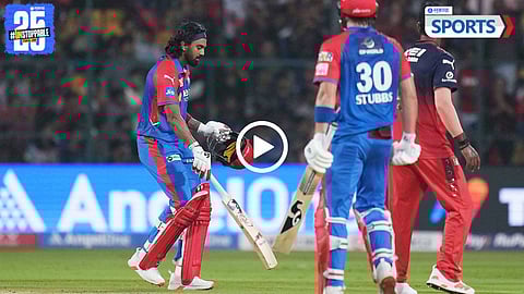 KL Rahul | RCB vs DC