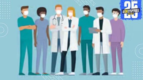 Satara ZP health workers protesting over unpaid salaries for three months, demanding immediate action from the administration.