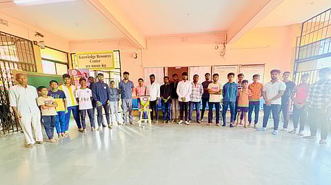 भेलके महाविद्यालयात 'जागर संविधानाचा' कार्यक्रम उत्साहात साजरा...