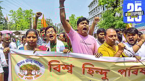 NCW team listens to victims in Murshidabad; BSF camp demanded for safety amid ongoing violence.