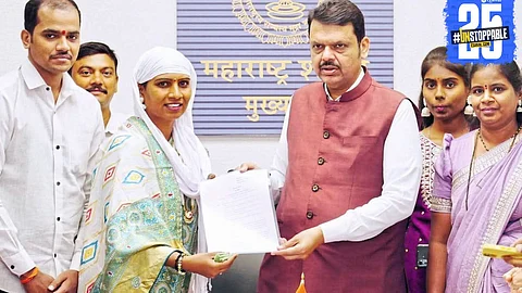 Salute to bravery: Martyr Ambadas Pawar’s wife dons the uniform as DYSP, honoring his sacrifice with service.
