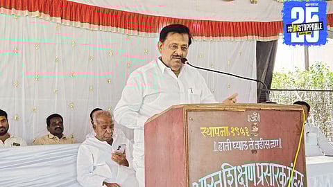 MLA Subhash Deshmukh faces heat over alleged misuse of cooperative societies for election benefits.