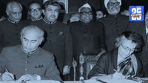 Pakistani government announces exit from the historic Shimla Agreement, sparking debate over the future of India-Pakistan bilateral relations