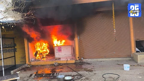Lohgaon Fire