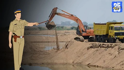 Illegal Sand Transport