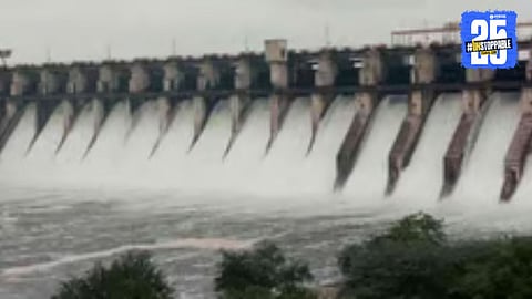 Radhanagari Dam’s curved gate design gaining pace; Nashik organization handles key engineering work.