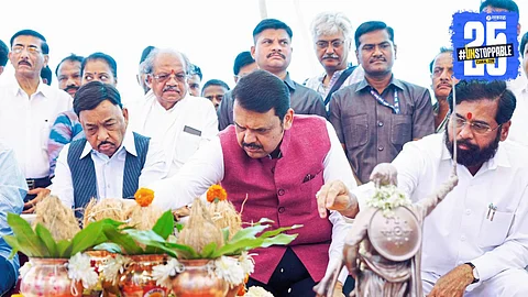 CM Devendra Fadnavis unveils the statue of Chhatrapati Shivaji Maharaj, highlighting Mahayuti’s commitment to Konkan’s growth.