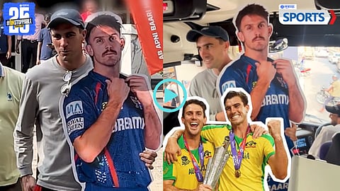 Pat Cummins Carries Mitchell Marsh Cutout