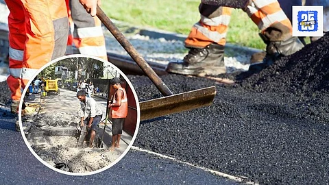 Commissioner gives break to road construction in ulhasnagar
