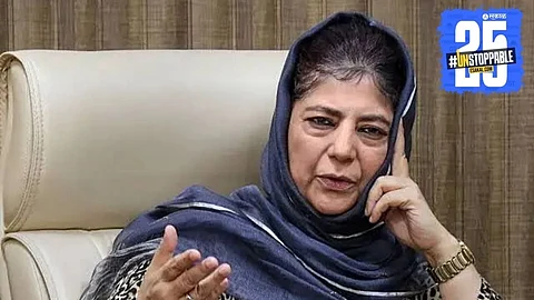 "Mehbooba Mufti Advocates Vajpayee’s Path of Peace Talks"