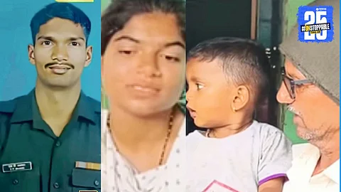 Veerpatni Rupali Gaikar pays tribute to her martyr husband, pledging to raise the family with strength and pride.