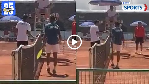 India - Pakistan tennis controversy