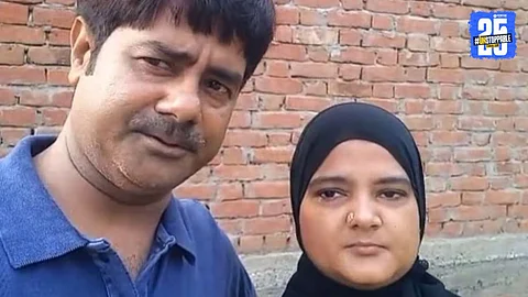 Video emerges showing UP journalist couple alleging harassment