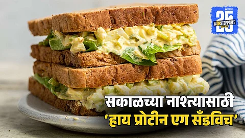 High Protein Egg Sandwich