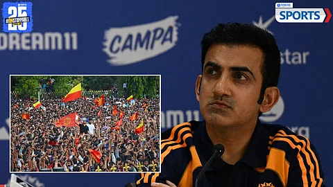 Gautam Gambhir Bengaluru stampede