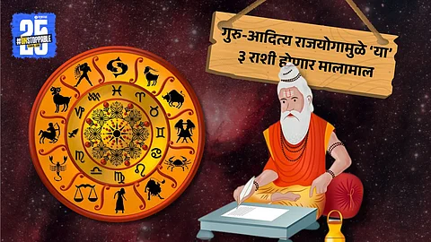 Surya Gochar 2025 | Guru -Aditya Rajyog