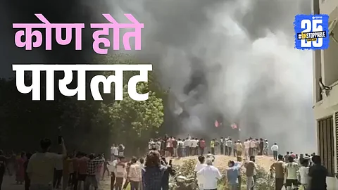 Flames and thick black smoke engulf Air India’s Boeing 787 after it crashed near Ahmedabad minutes after takeoff, killing all 242 onboard.
