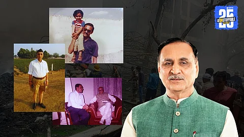 Explore Vijay Rupani’s political journey from Rajkot corporator to Gujarat Chief Minister, including his early life, student politics, and BJP leadership.