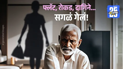 Accused maid Nikita Naik allegedly defrauded an 82-year-old retired IIT professor in Mumbai, looting ₹1.12 crore and property worth 6 crore before sending him to an old-age home