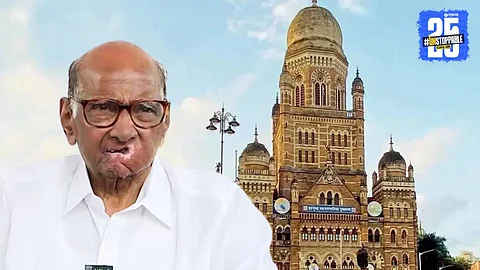NCP Sharad pawar party mission mumbai for bmc election