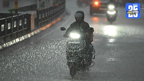 heavy rain