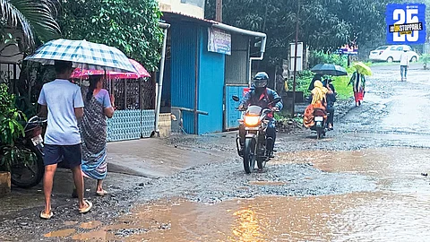 Radhanagari Dam discharge increases after intense rainfall; riverside residents asked to remain alert.