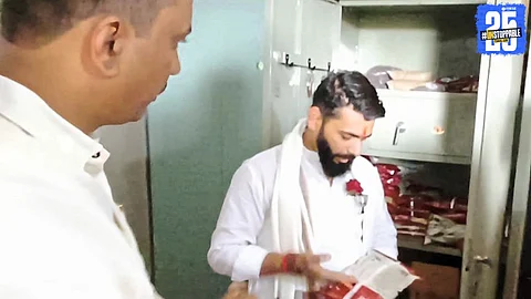 Expired spices discovered in Hiradgaon school meal; MLA Vikram Pachpute demands investigation