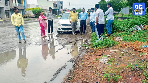 Villager Protest