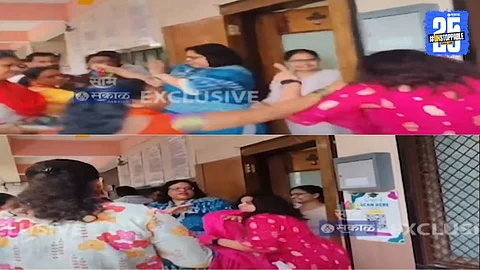 MNS: मनसेच्या महिला कार्यकर्त्यांकडून शाळा संचालकांना मारहाण; व्हिडीओ व्हायरल