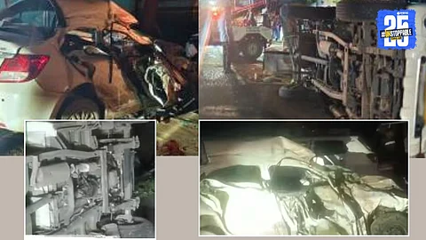 Pune Accident: जेजुरीजवळ भीषण कार अपघात; उभ्या पिकअपला भरधाव स्वीफ्टची धडक, आठ जणांचा मृत्यू