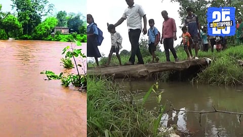 Heavy rain in dahanu
