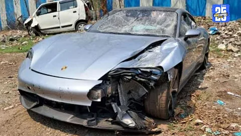 Porsche Car Accident