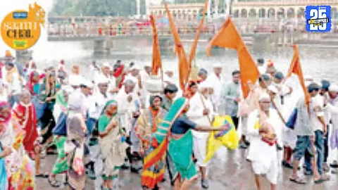 Spiritual Fervor Spreads as Warkaris Approach; Grand Reception Planned