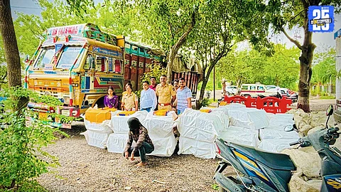 Supa Police Seize ₹28 Lakh in Total Including ₹11 Lakh Scented Tobacco