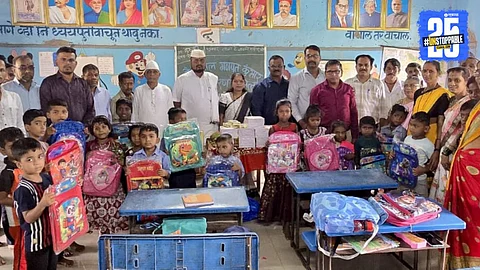 Distribution educational materials to students