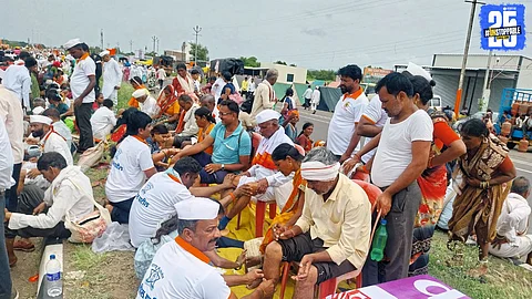 Foot Care with Devotion: Community Service for Warkaris During Sant Dnyaneshwar Palkhi