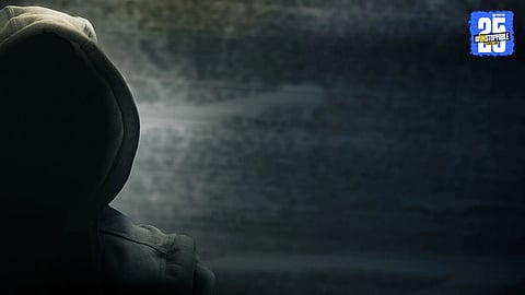 Security personnel outside the cement factory in Mali where three Indian nationals were abducted by suspected terrorists.