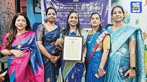 Gujjar Assumes Charge as President of Satara Inner Wheel Club