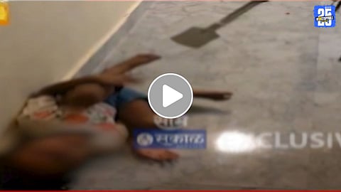 shocking video woman beats little girl