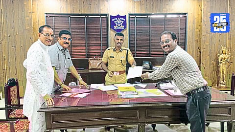 Permit room owners observe a complete shutdown in protest of government action; memorandum submitted to police officials by trade association representatives.