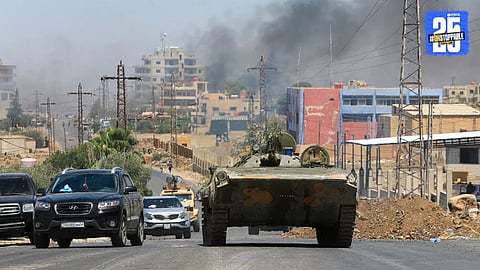 Israel attacks Syria: इस्राईलकडून सीरियाच्या मंत्रालयावर हल्ला! लष्कराचे मुख्यालयही टार्गेट; हल्ल्याचं कारण केलं स्पष्ट