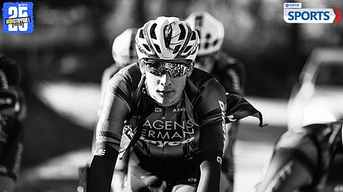 Italian cyclist Samuele Privitera