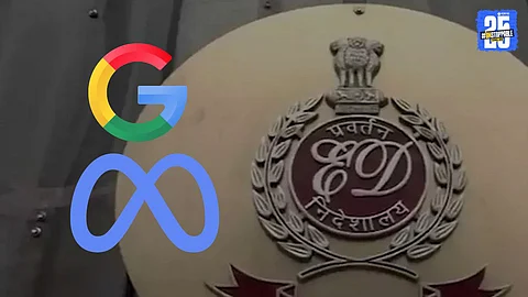 Google आणि Metaला EDची नोटीस, ऑनलाइन जुगार अॅप्स प्रकरणी चौकशी होणार