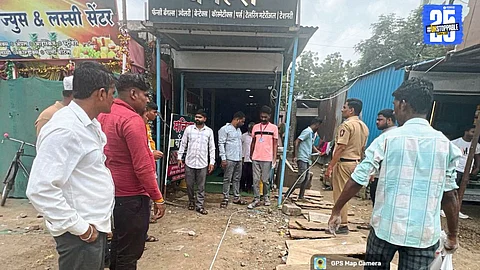 Pathardi Municipality begins action on illegal encroachments; police deployment expected during demolition.