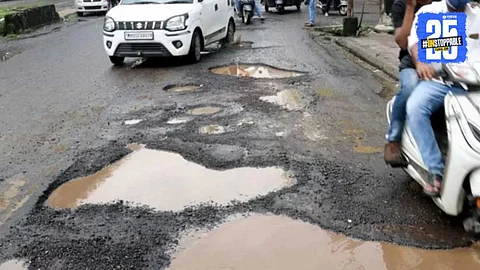 Ulhasnagar Road Potholes