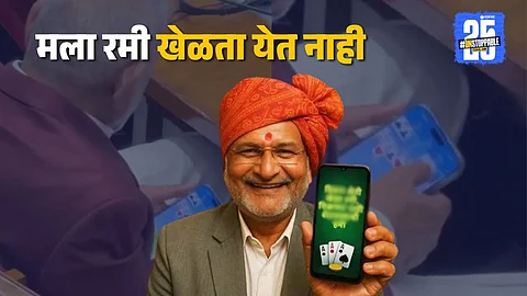 Agriculture Minister Manikrao Kokate during the launch of ‘Krushi Samruddhi Yojana’, refuting resignation rumors and warning legal action against defamation related to an online gaming controversy.