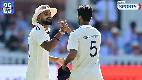 Akash Deep - Washington Sundar