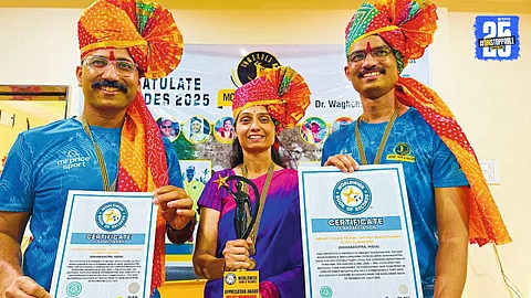 Sibling Duo from Maharashtra Sets Marathon World Record
