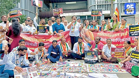 NCP Protest